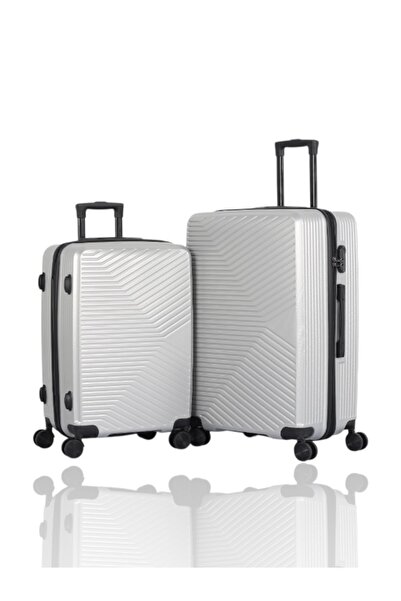 AVIATOR Two hard-shell suitcases made of high-quality ABS plastic - sizes 28 ...
