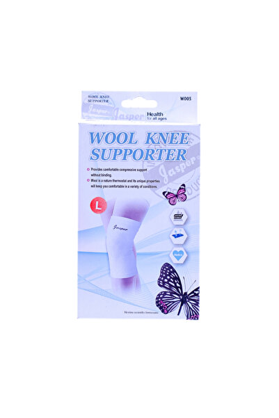 JASPER WOOL KNEE SUPP LAS NY WOOL L #W005