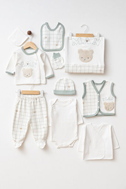 yukobaby bebeğiniz için en doğalı Baby Litte Man -10 Pieces Newborn Hospital ...