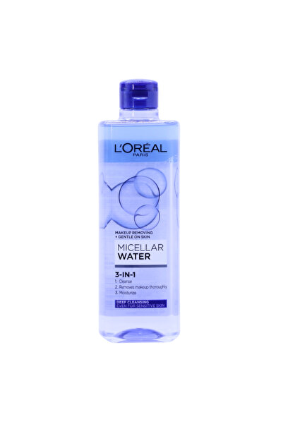 L'oreal ماء ميسيلار لوريال 3 في 1 للتنظيف العميق 400 مل