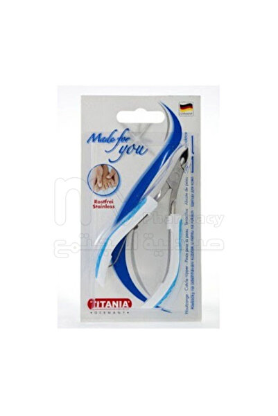 TİTANİA كماشة معدنية لإزالة الجلد الميت حول اليدين والقدمين #1059\ST