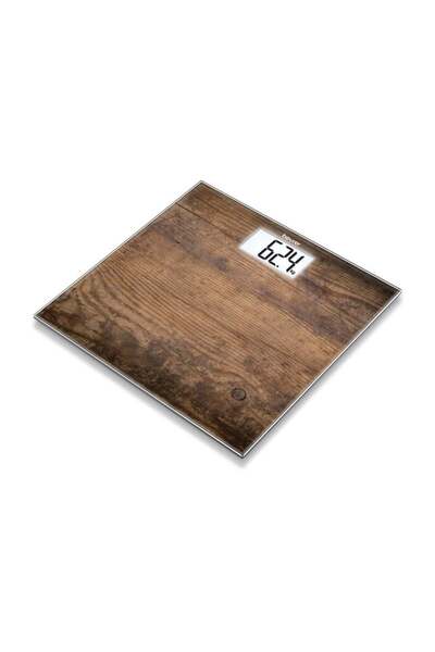 Beurer Beurer GS 203 Wood Glass Weighing Scale for Nature Lovers