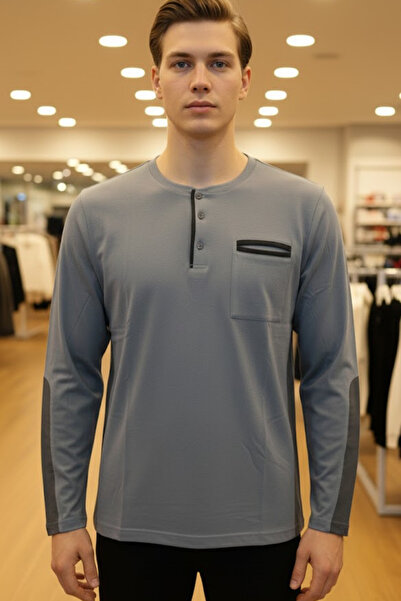 Dorelux Pijama set od 100% čistog pamuka sa kopčanim ovratnikom