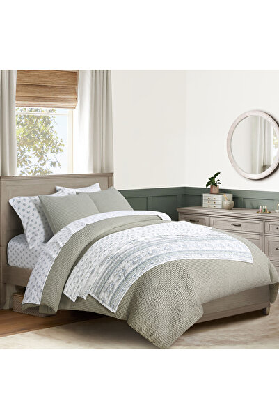 Bee Home جينا وافل | طقم لحاف مفرد 8 قطع