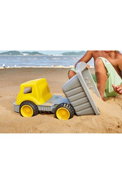 Hape لعبة شاحنة قلابة للاستخدام الداخلي والخارجي