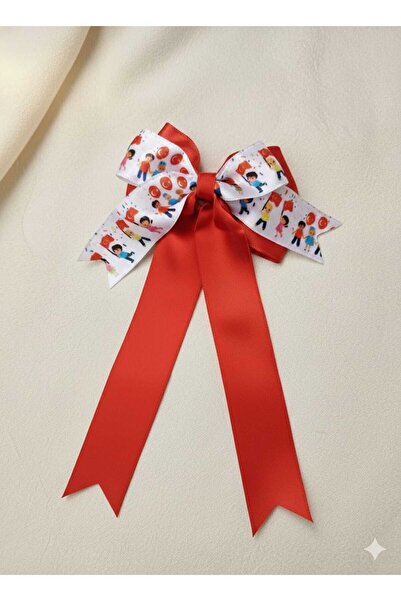 Beyaz Dükkan Turkish Flag Bow Automatic Buckle April 23 May 19