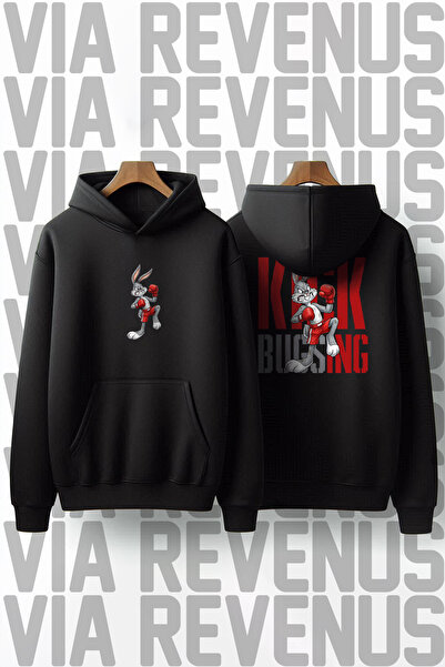 Vordevia Kick Bugsing Gym Printed Unisex Oversized Hooded Sweatshirt Special ...