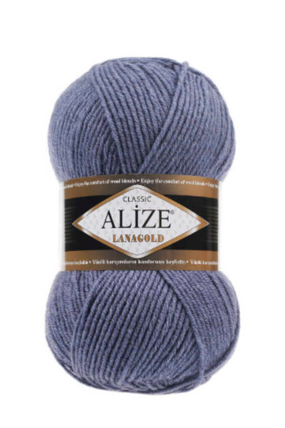 Alize Lanagold Blue 5 Pieces Colar : 203