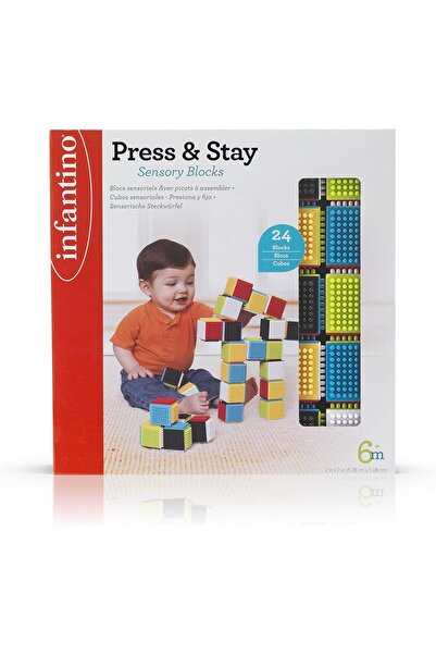 Infantino Press and Stay Sensory Blocks