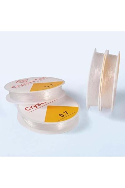 BAGGI Transparent / Black Elastic Bracelet Thread 0.7mm