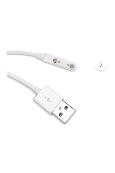silabor Usb 2 Pin Pogo Kablo Akıllı Saat Manyetik Sabitleyici Şarj Kablosu Gt...