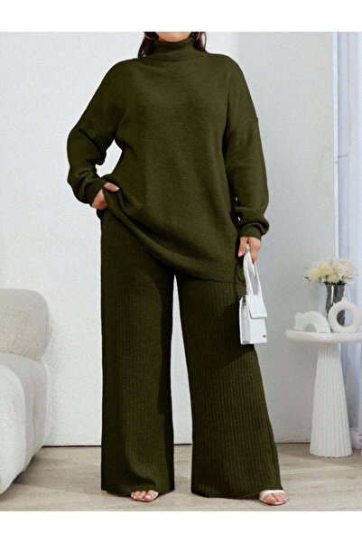 SÇLK TEKSTİL Fishing Large Size Knitting Suit