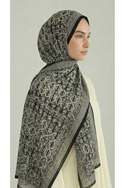 Karaca Eşarp شال قطني بنمط عرقي من موريا