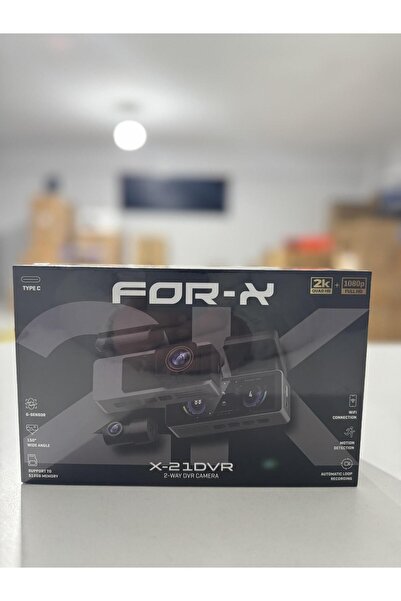 For-X X-21 DVR ARAÇ İÇİ KAYIT KAMERASI 2 KAMERALI