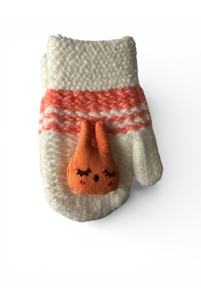 Kitti قفازات الفراولة للأطفال بإصبع واحد من 0 إلى 3 سنوات