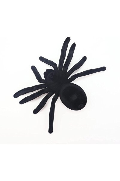 BrainGiggles Scary Black Spider for Halloween - Set of 4