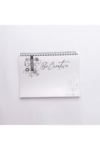 ALADIB دفتر الاديب اربيسك كبير انجليزي - 60 صفحة