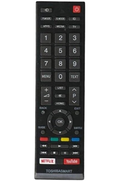 Burak Replacement Remote Control for Toshiba Smart TV