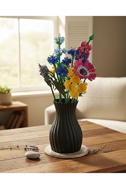 Wnew Linea – PLA Biyoplastik Dekoratif Vazo (Çok Renkli)