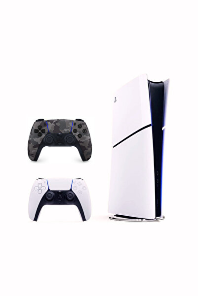 Sony Playstation 5 Slim Digital 825 GB + 2. kamoflaj Dualsense CFI-2116 İthal...