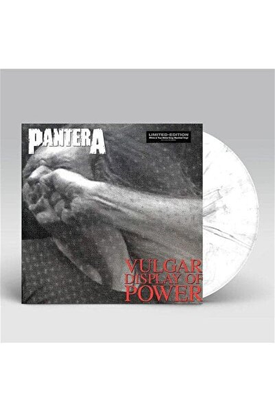 Atlantic Records Pantera - Vulgar Display Of Power - White & True Metal Gray ...