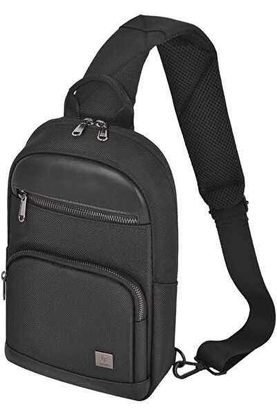 WIWU Hali Crossbody Chest Bag - Black