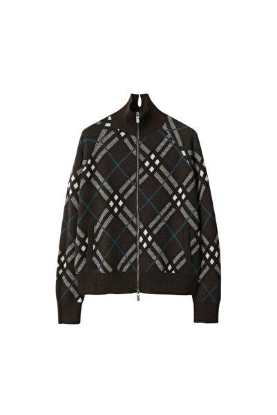 BURBERRY Erkek Kahverengi Triko Hırka