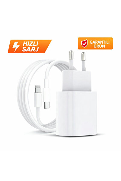 Orjinal İphone 20 Watt Hızlı Şarj Aleti İphone 11 12 13 14 Düz Ve Pro Max Uyumlu