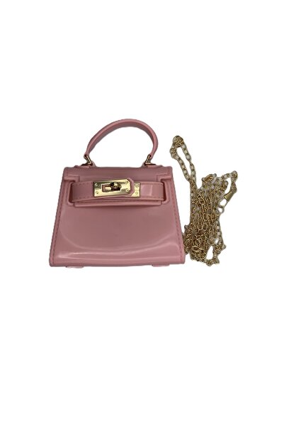 Other Silicone handbag with a small structure and metal clasp – a modern clas...