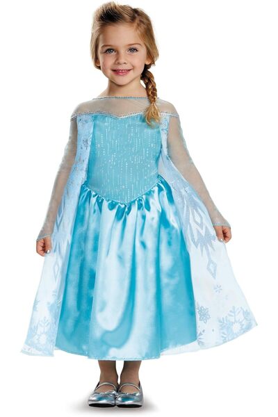 Disguise Disney Frozen Elsa Costume for Little Girls