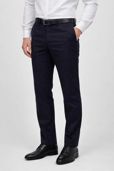 CLASSİCS MEN Caserta Classic Fit Stretch Fabric Men's Canvas Pants - 7515