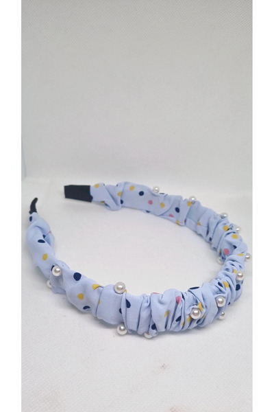 KÜÇÜKKANATLAR Pearl Detailed Polka Dot Crown