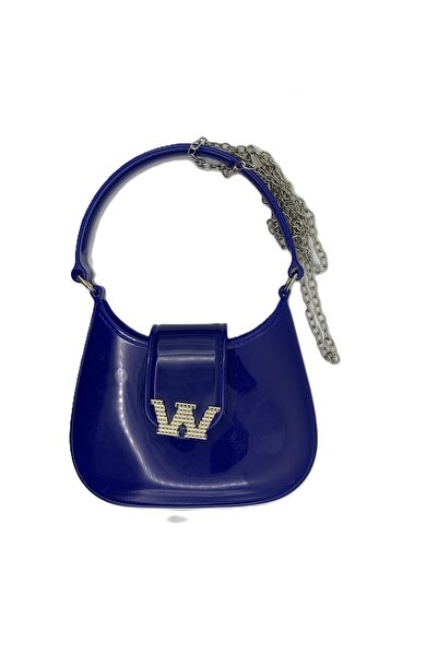 Other Silicone small leather bucket bag with a stylish lock