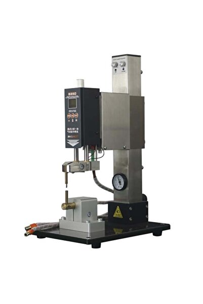 Pazarcan Glitter G350 Pnömatik Profesyonel Otomatik Pil Puntalama Kaynak Maki...