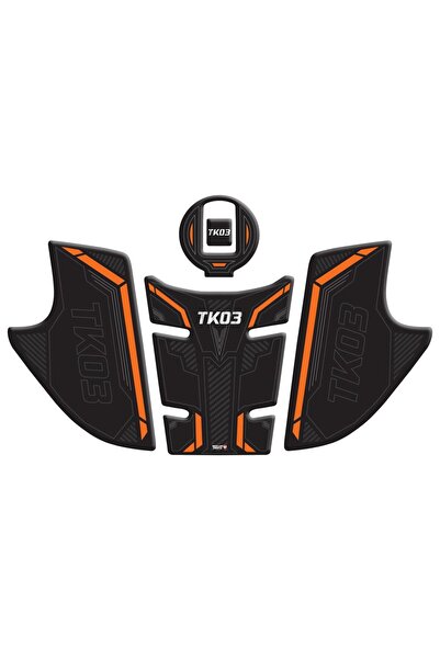 Redline Grafik Kuba TK-03 Turuncu Tank Pad