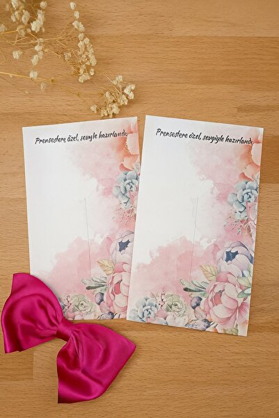 Emtory Home 10 Adet Kesikli Toka Kartı - Kalın Kuşe (5982) Bandana Kartı - 9x...