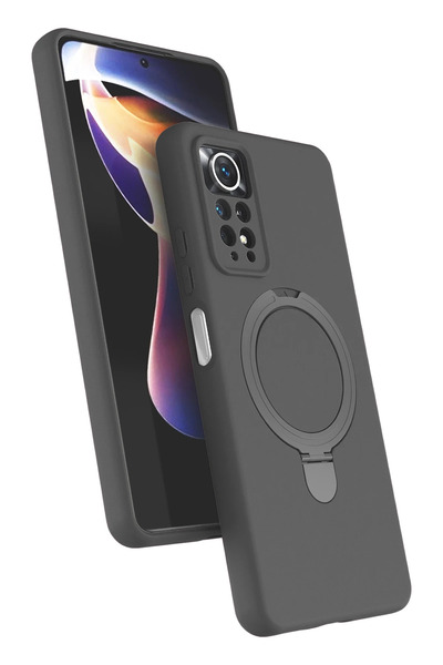 NewFace غطاء LVSQVR Xiaomi Redmi Note 12 Pro 4G Regal Magsafe مع حامل - (1536...