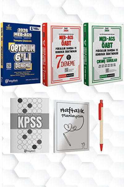 Pegem Akademi Yayıncılık 2026 PDR PSİKOLOJİK DANIŞMANLIK VE REHBERLİK ÖĞRETME...