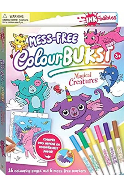 Hinkler Inkredibles: Magical Creatures Colour Burst