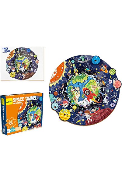 Generic 128 Piece Large Solar System Jigsaw Puzzle for Kids Ages 3-5