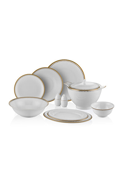 Royal London Helena Bone China 60 Parça Yemek Takımı