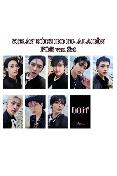Sntay STRAY KIDS DO IT ' Aladin pob vers.' FOTOKART SETİ