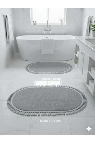 ALTUN CARPET panyo PELÜŞ KAYMAZ TABANDAN OLÜŞMAKTA paspas seti 2li+3lü+4lü çe...