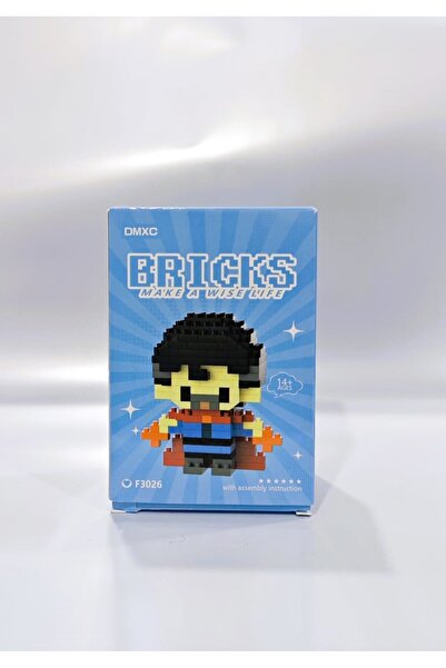 Twins Stars Marvel Karakterleri Bricks 3D Yapı Blokları Puzzle Mini Doktor St...