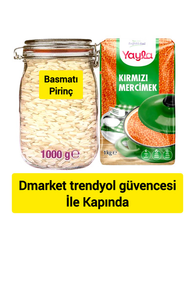 Migros Basmatı Pirinç & Yayla kırmızı mercimek