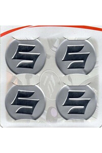 AksoyTuning Suzuki Uyumlu Yedek Parça Gri Alüminyum Yapıştırma Jant Göbeği 4L...