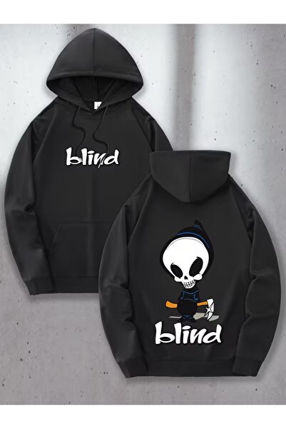 BOHEMGİYİM Φούτερ με κουκούλα Unisex με στάμπα