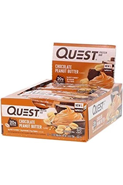 QUEST NUTRITION Protein Bar Peanut Butter Supreme Flavor Pack Of 12
