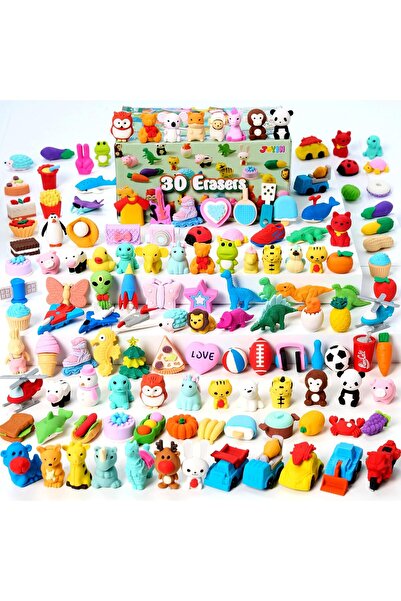 JOYIN ممحاة ثلاثية الأبعاد على شكل حيوانات