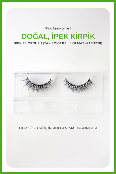 Nera Classy Volume Lash Takma Kirpik - Soft&Matte Finish Plush Effect İpek Ta...